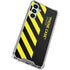 Black and Yellow Stripes Galaxy A16 5G Clear Case