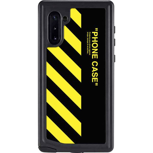 Black and Yellow Stripes Galaxy Cases