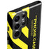 Black and Yellow Stripes Galaxy S23 Ultra Pro Case