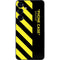 Black and Yellow Stripes Galaxy S24 Skin