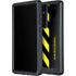 Black and Yellow Stripes Galaxy S24 Ultra Waterproof Case