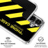 Black and Yellow Stripes Galaxy S26 Plus Clear Case