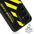Black and Yellow Stripes Galaxy S26 Ultra Kickstand Case