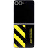 Black and Yellow Stripes Galaxy Z Flip6 Skin