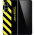 Black and Yellow Stripes Galaxy Z Fold5 5G Skin