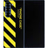 Black and Yellow Stripes Galaxy Z Fold6 Skin