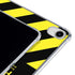 Black and Yellow Stripes iPad 11th Gen (2025) Clear Case