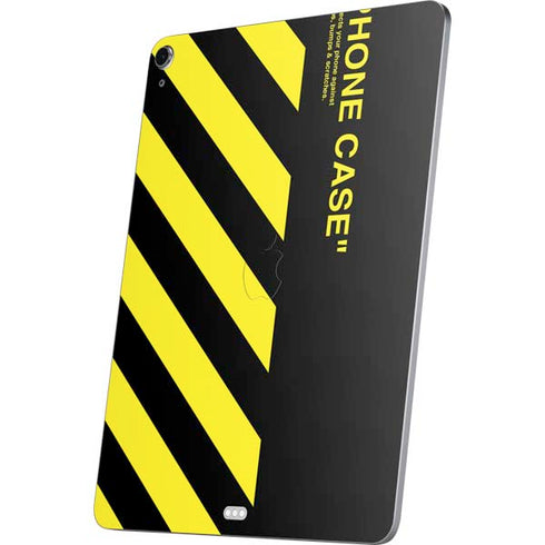 Black and Yellow Stripes Apple iPad Air Skin