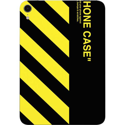 Black and Yellow Stripes Apple iPad Mini Skin