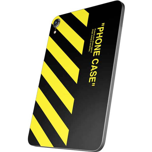 Black and Yellow Stripes Apple iPad Mini Skin