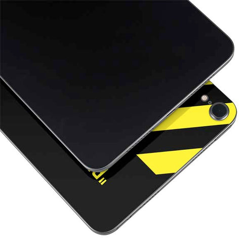 Black and Yellow Stripes Apple iPad Mini Skin