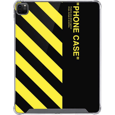 Black and Yellow Stripes iPad Cases