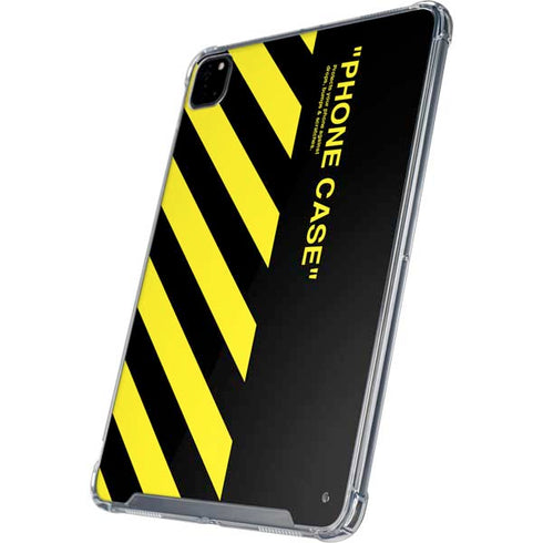 Black and Yellow Stripes iPad Cases