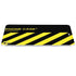 Black and Yellow Stripes iPad Pro 13in M4 (2024) Skin