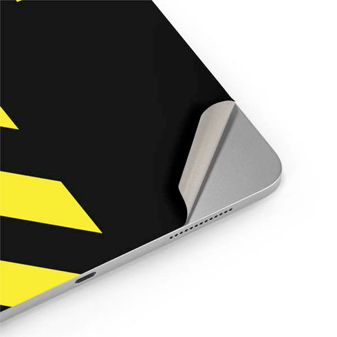 Black and Yellow Stripes iPad Pro 13in M4 (2024) Skin