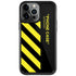 Black and Yellow Stripes iPhone Cases