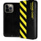 Black and Yellow Stripes iPhone 13 Pro Max Folio Case