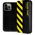 Black and Yellow Stripes iPhone 13 Pro Max Folio Case
