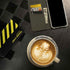 Black and Yellow Stripes iPhone 13 Pro Max Folio Case