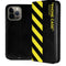 Black and Yellow Stripes iPhone 14 Pro Max Folio Case