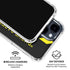 Black and Yellow Stripes iPhone 15 Clear Case
