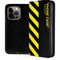 Black and Yellow Stripes iPhone 15 Pro Folio Case