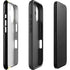 Black and Yellow Stripes iPhone 16 Impact Case