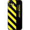 Black and Yellow Stripes iPhone 16 Plus Skin