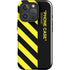 Black and Yellow Stripes iPhone 16 Pro Impact Case