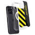Black and Yellow Stripes iPhone 16 Pro MagSafe Case
