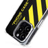 Black and Yellow Stripes iPhone 16 Pro MagSafe Case