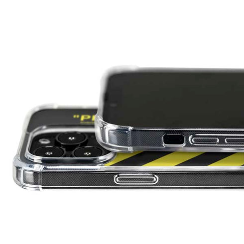 Black and Yellow Stripes iPhone 16 Pro Max MagSafe Case
