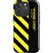 Black and Yellow Stripes iPhone 16 Pro Max Magsafe Impact Case