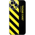 Black and Yellow Stripes iPhone 16 Pro Max Skin