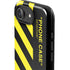 Black and Yellow Stripes iPhone 16e Impact Case