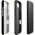 Black and Yellow Stripes iPhone 16e Impact Case