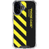 Black and Yellow Stripes iPhone 17 Clear Case