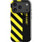 Black and Yellow Stripes iPhone 18 Pro Impact Case