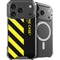 Black and Yellow Stripes iPhone 18 Pro Max MagSafe Case