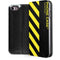 Black and Yellow Stripes iPhone 7 Folio Case