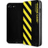 Black and Yellow Stripes iPhone SE (2nd & 3rd Gen) Folio Case