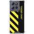 Black and Yellow Stripes Moto G Stylus 5G (2025) Clear Case