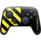Black and Yellow Stripes Nintendo Switch 2 (2025) Pro Controller Skin