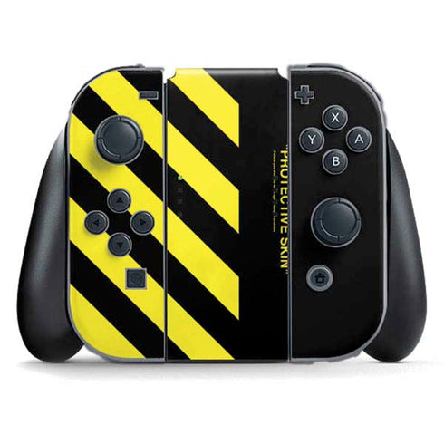 Black and Yellow Stripes Nintendo Skins