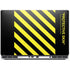 Black and Yellow Stripes Dell Precision Skin