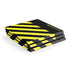 Black and Yellow Stripes PlayStation PS4 Skins