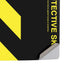 Black and Yellow Stripes PS5 Pro Disk Console Skin
