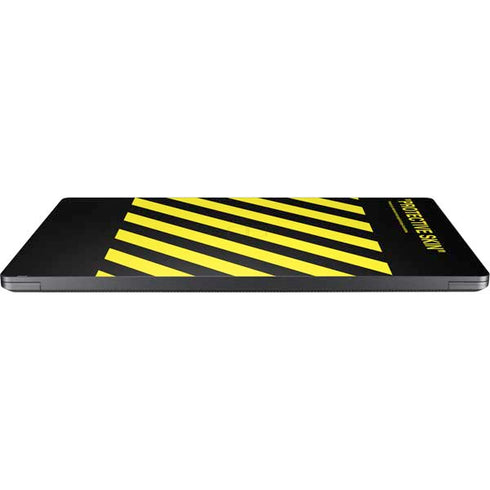 Black and Yellow Stripes Surface Laptop 7 13.8in Skin