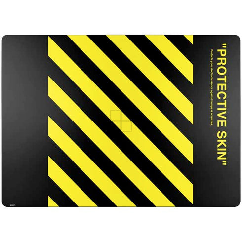 Black and Yellow Stripes Surface Laptop 7 15in Skin