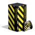 Black and Yellow Stripes Xbox Series X Skins